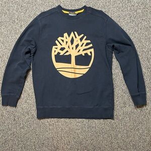 Timberland Men's Black & Gold Sweater/Crewneck | Size: Large